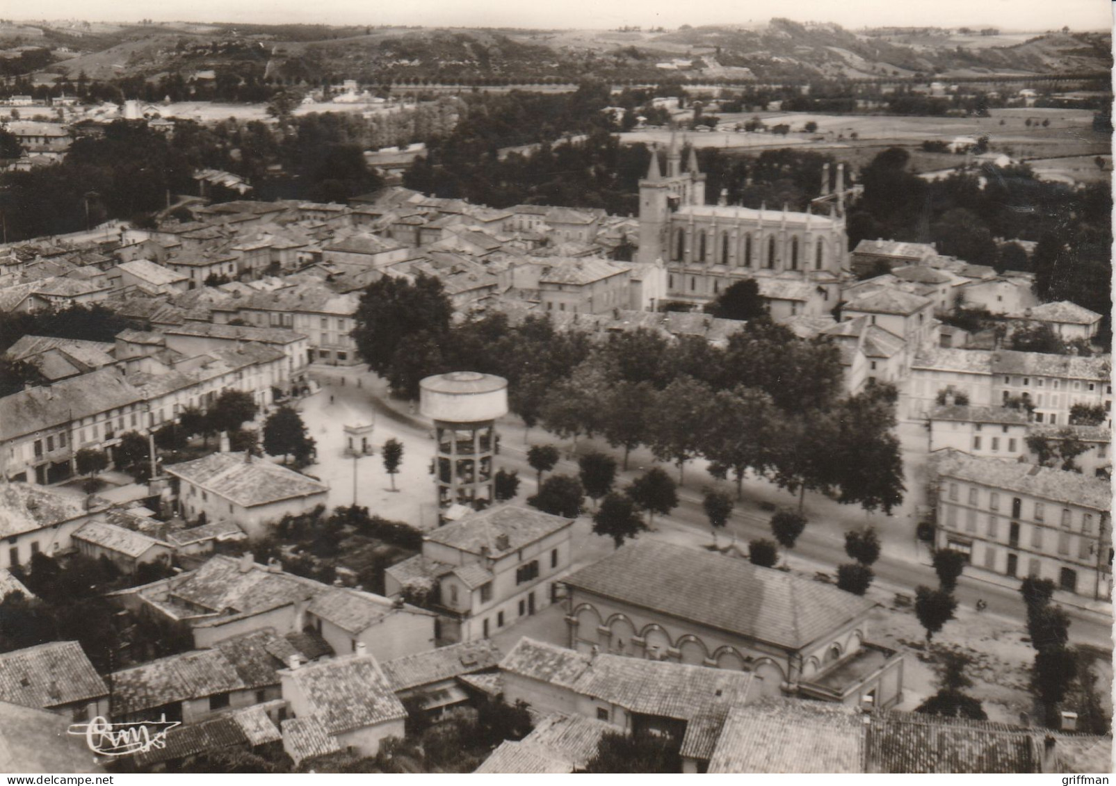 SAINT SULPICE LA POINTE VUE AERIENNE CPSM 10X15 TBE - Saint Sulpice