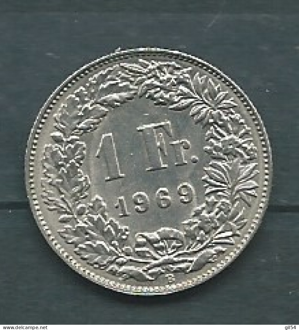 SUISSE : 1 FRANC 1969 B -  Pieb 24807 - 1 Franc