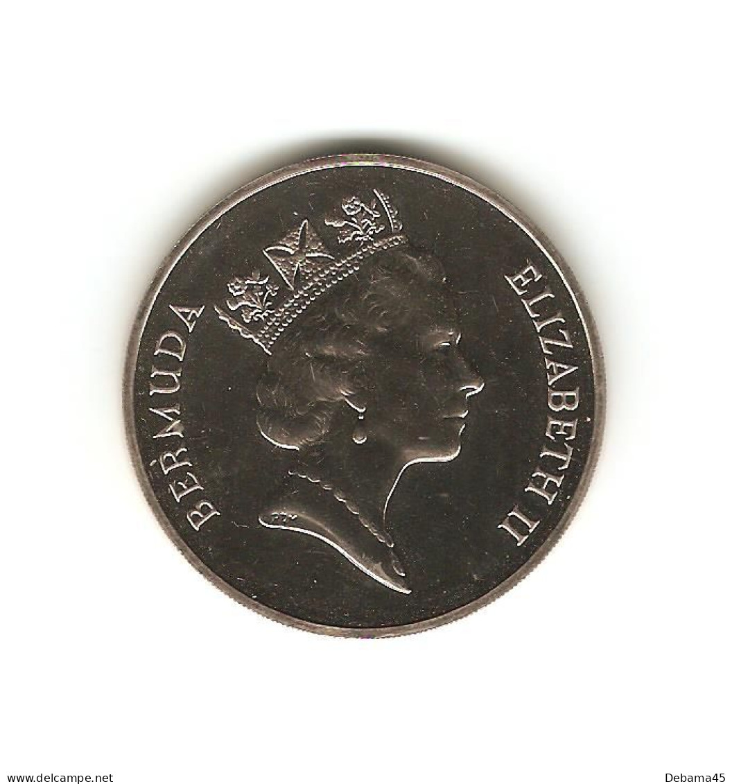 288/ BERMUDES : Elizabeth II : 1 Dollar 1989 (copper-nickel - 28.27 Grammes) - Bermuda
