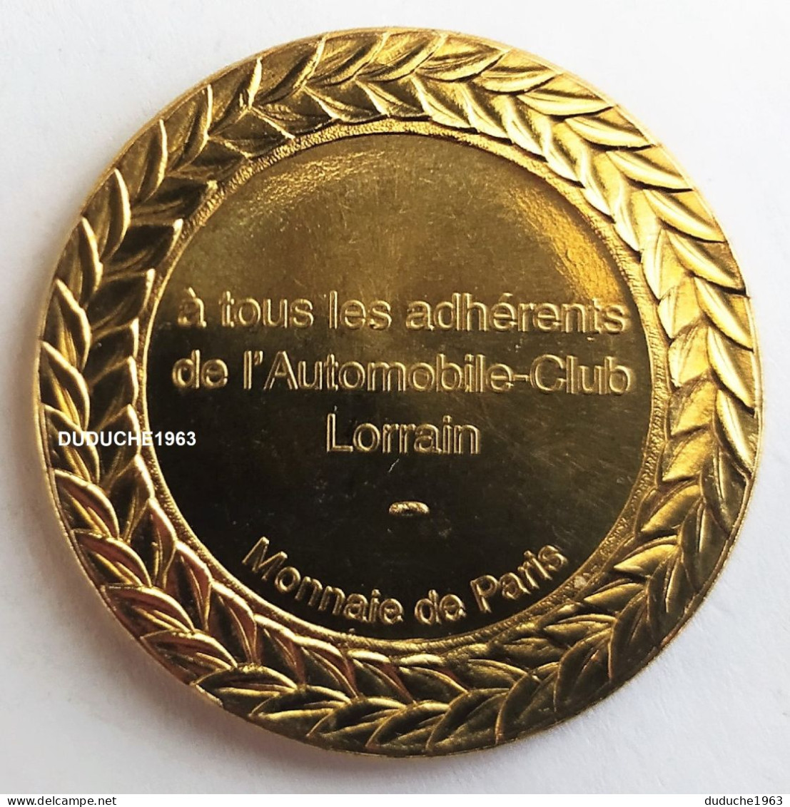 Monnaie De Paris 54.Vandoeuvre- Automobile Club Lorrain 1998 - Zonder Datum