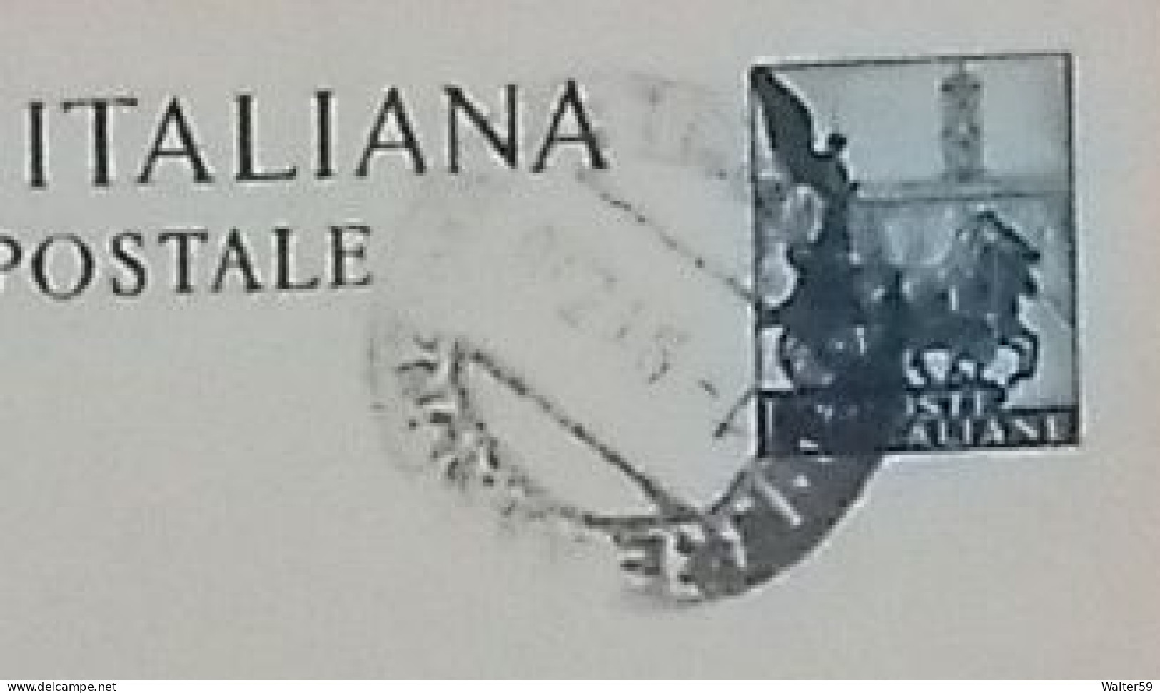 1953 Italia Intero Quadriga £20 Pubblicita' Chlorodont Uso A.R. Vg Sorrento X Piano 3scans - Postwaardestukken