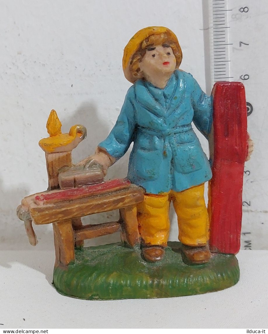 64746 Pastorello Presepe - Statuina In Plastica - Falegname - Presepi