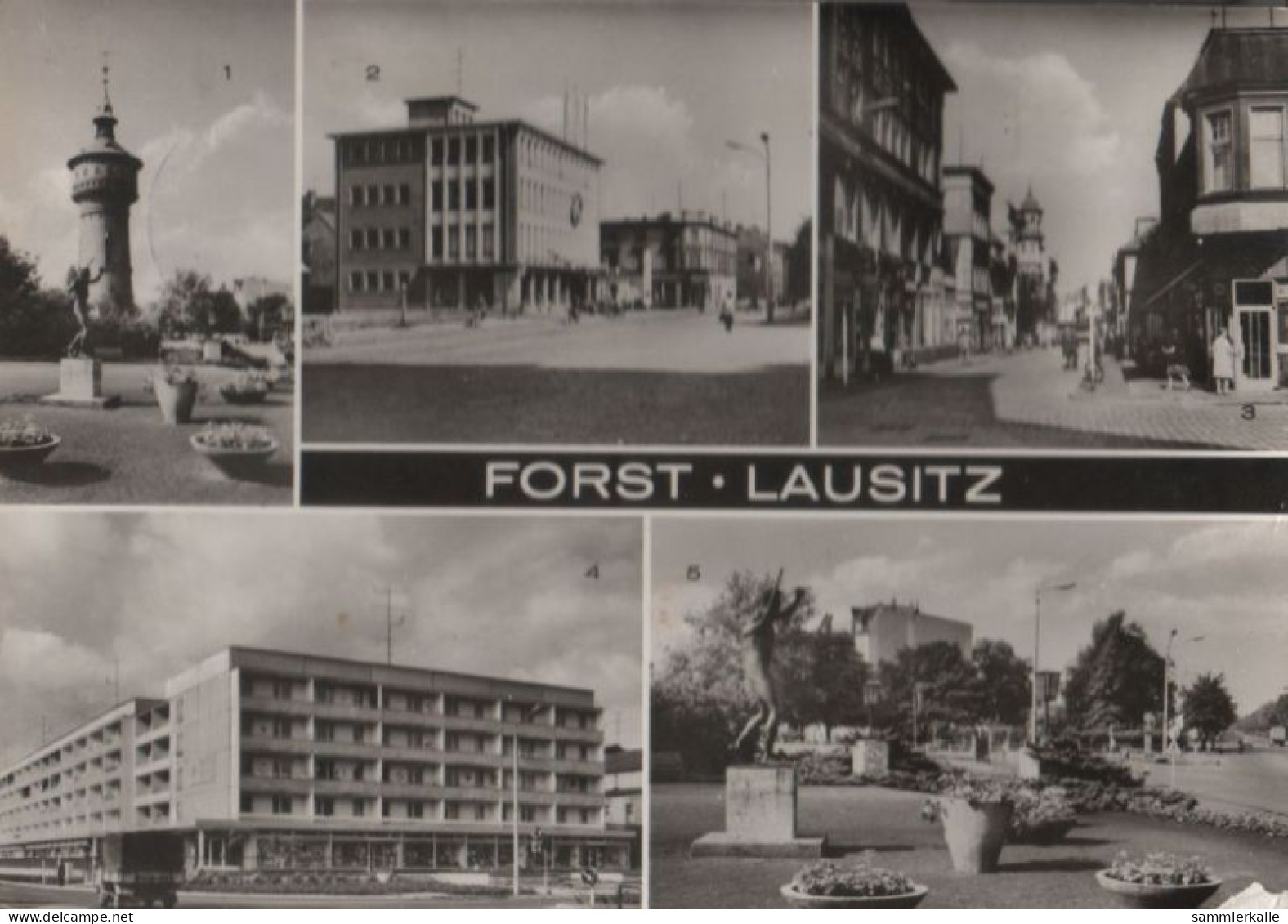 43686 - Forst - U.a. Wasserturm - 1979 - Forst