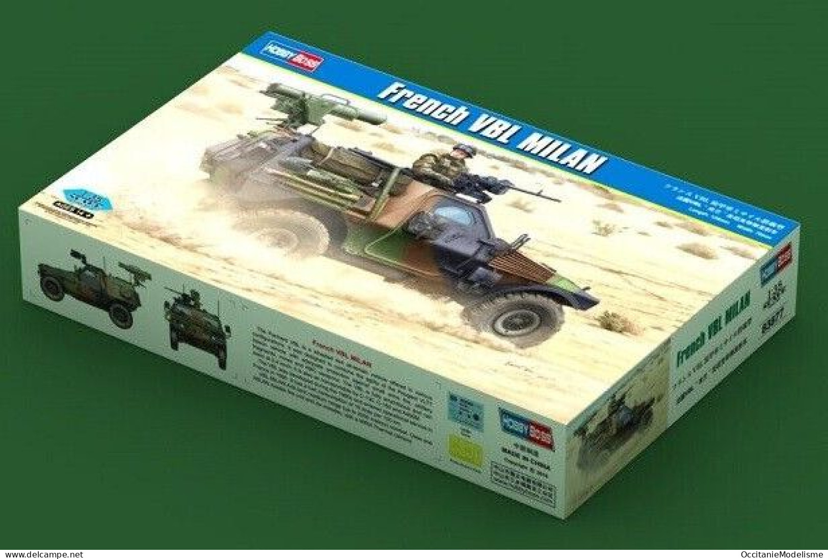 HobbyBoss - French PANHARD VBL MILAN Maquette Kit Plastique Réf. 83877 Neuf NBO 1/35 - Véhicules Militaires