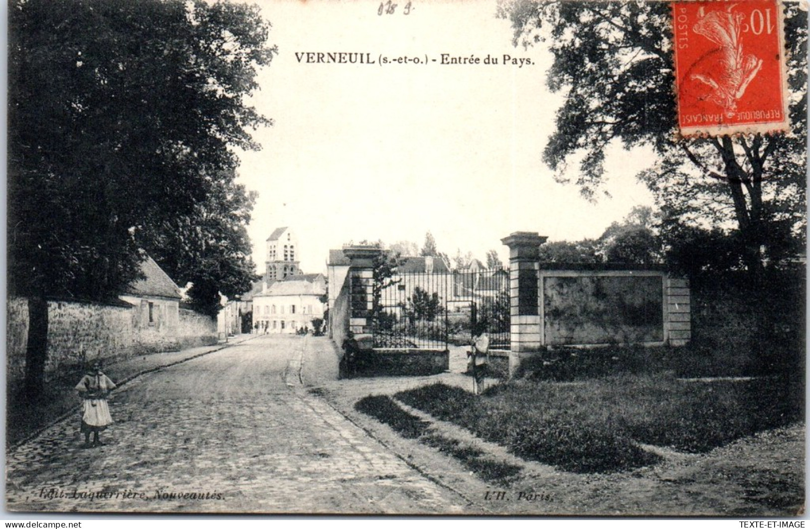 78 VERNEUIL - Entree Du Pays  - Verneuil Sur Seine