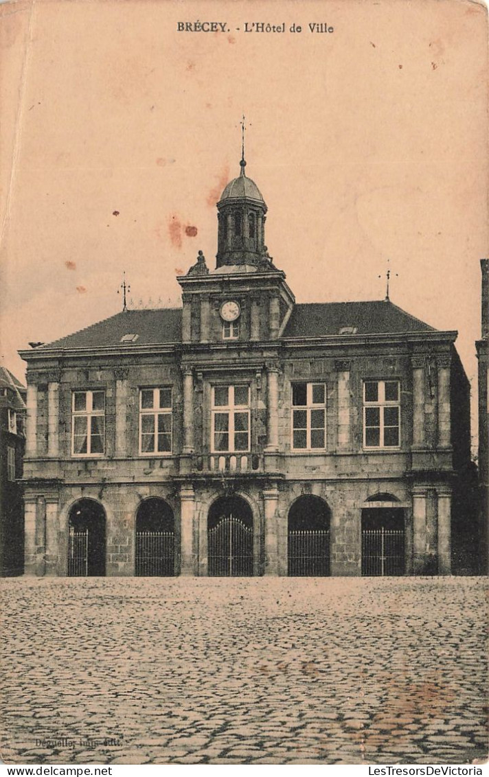 FRANCE - Brécey - L'hôtel De Ville - Carte Postale Ancienne - Sonstige & Ohne Zuordnung