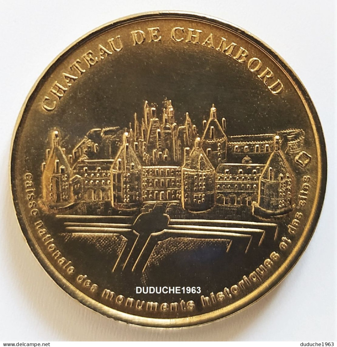 Monnaie De Paris 41. Château De Chambord 1998 - Non-datés