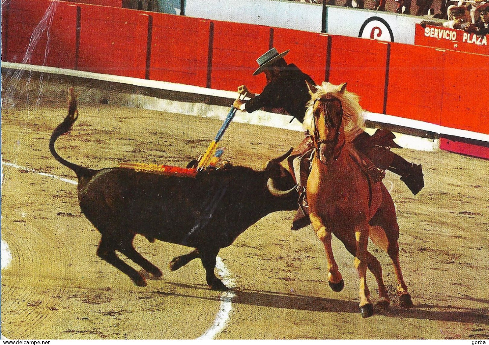 *CPA - Corrida - Une Paire Aux étriers - Alvaro DOMECQ - Corridas