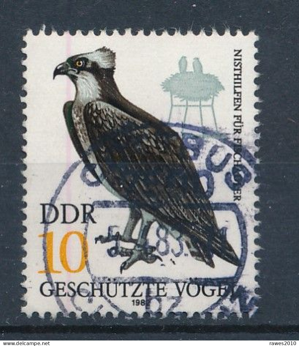 DDR Mi. 2702 Gest. Greifvogel Fischadler TGST Cottbus - Gebraucht