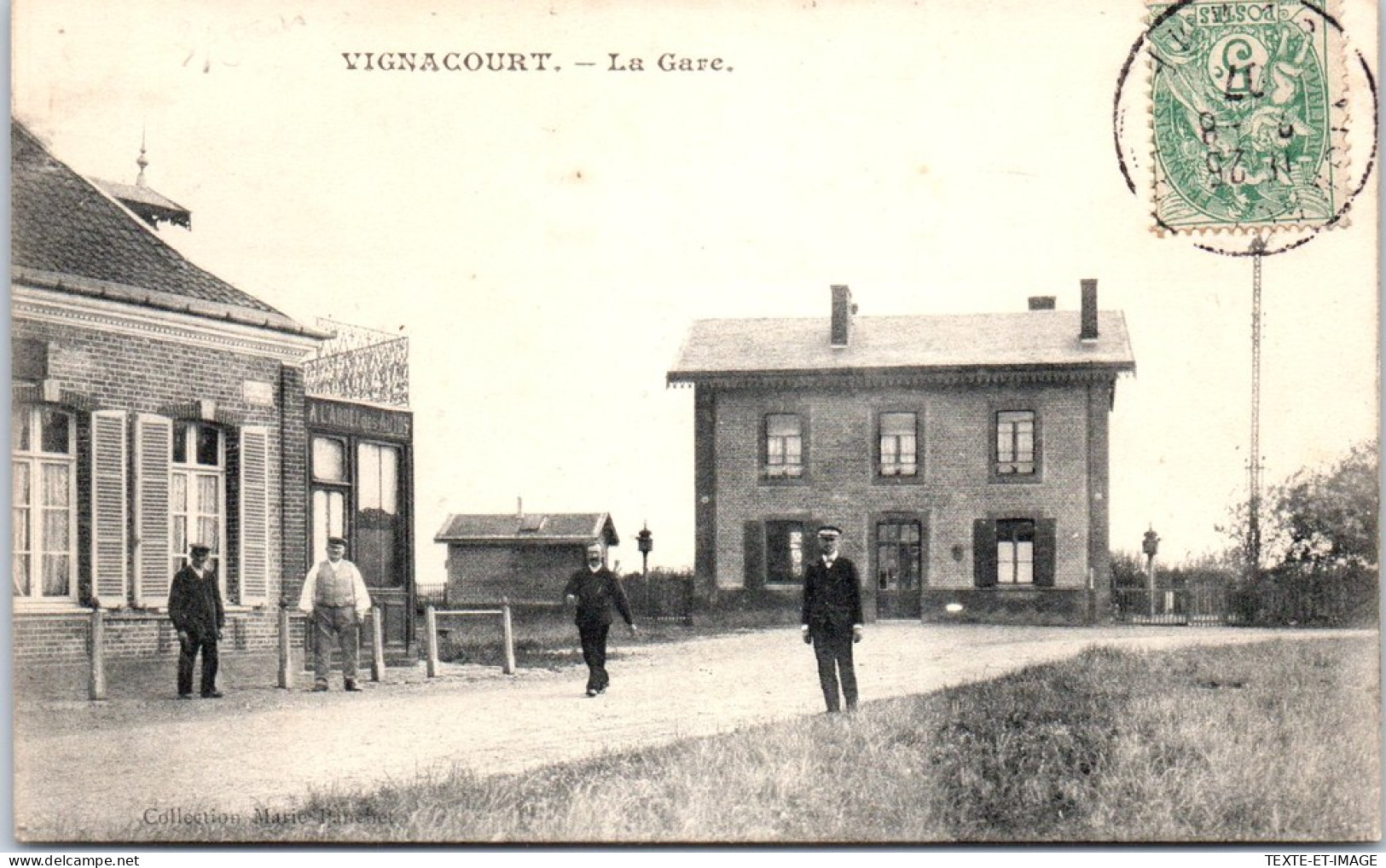 80 VIGNACOURT - Vue De La Gare. - Vignacourt