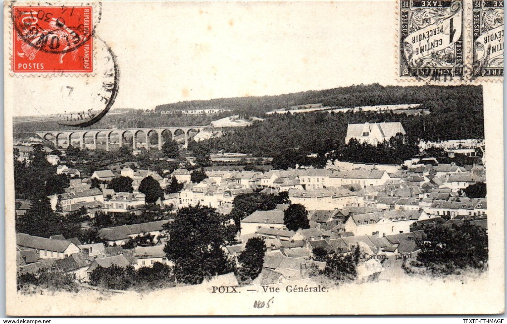80 POIX - Vue Generale De La Ville. - Poix-de-Picardie