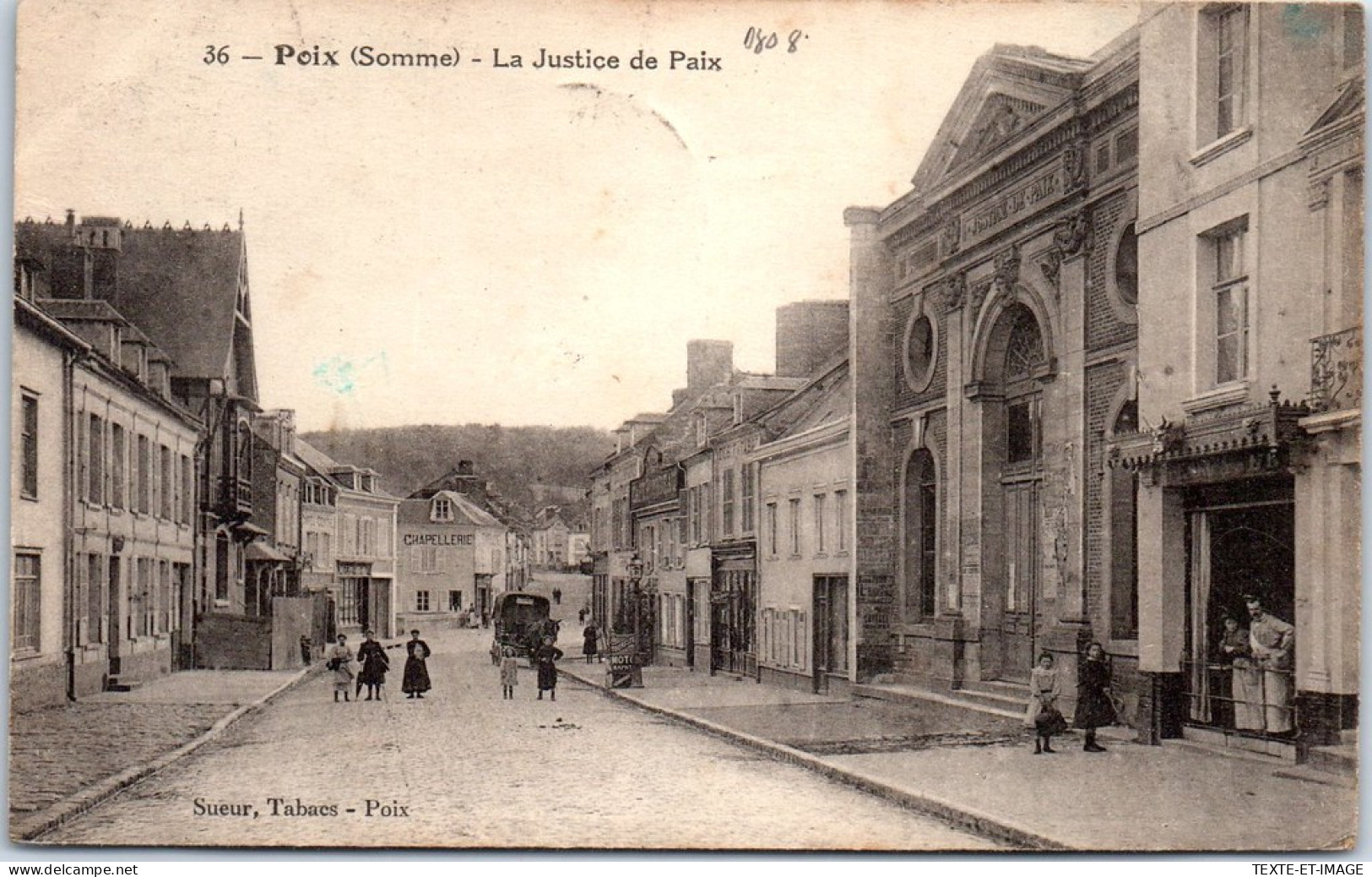 80 POIX - La Justice De Paix  - Poix-de-Picardie