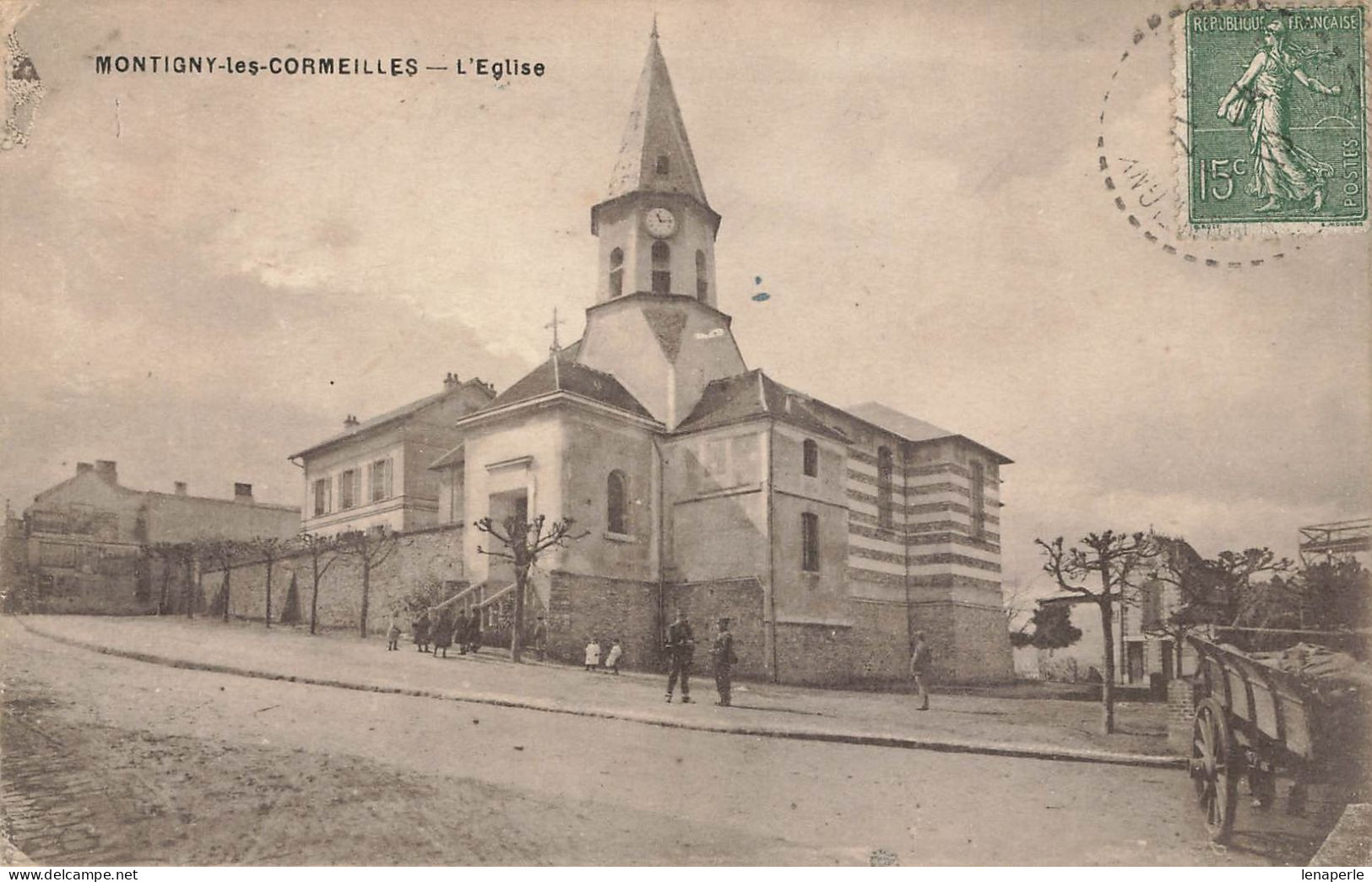 D5231 Montigny Les Cormeilles L'église - Montigny Les Cormeilles