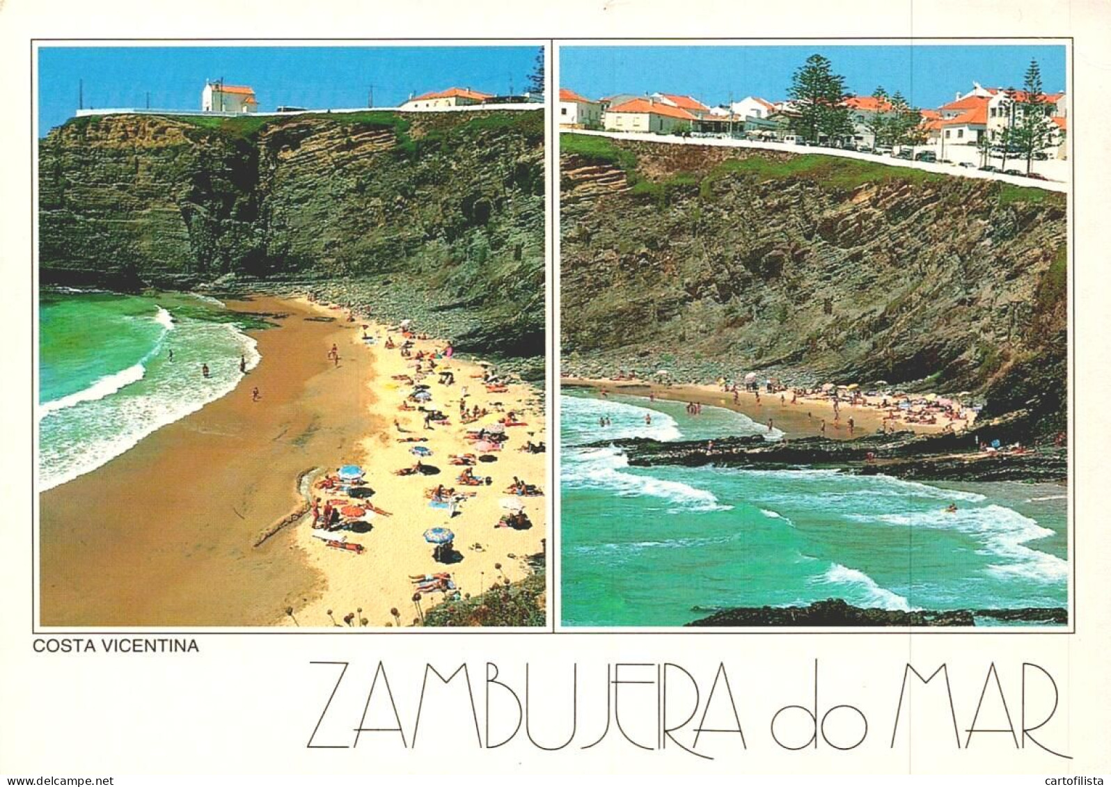 ZAMBUJEIRA DO MAR, Odemira - Vários Aspetos  (2 Scans) - Beja