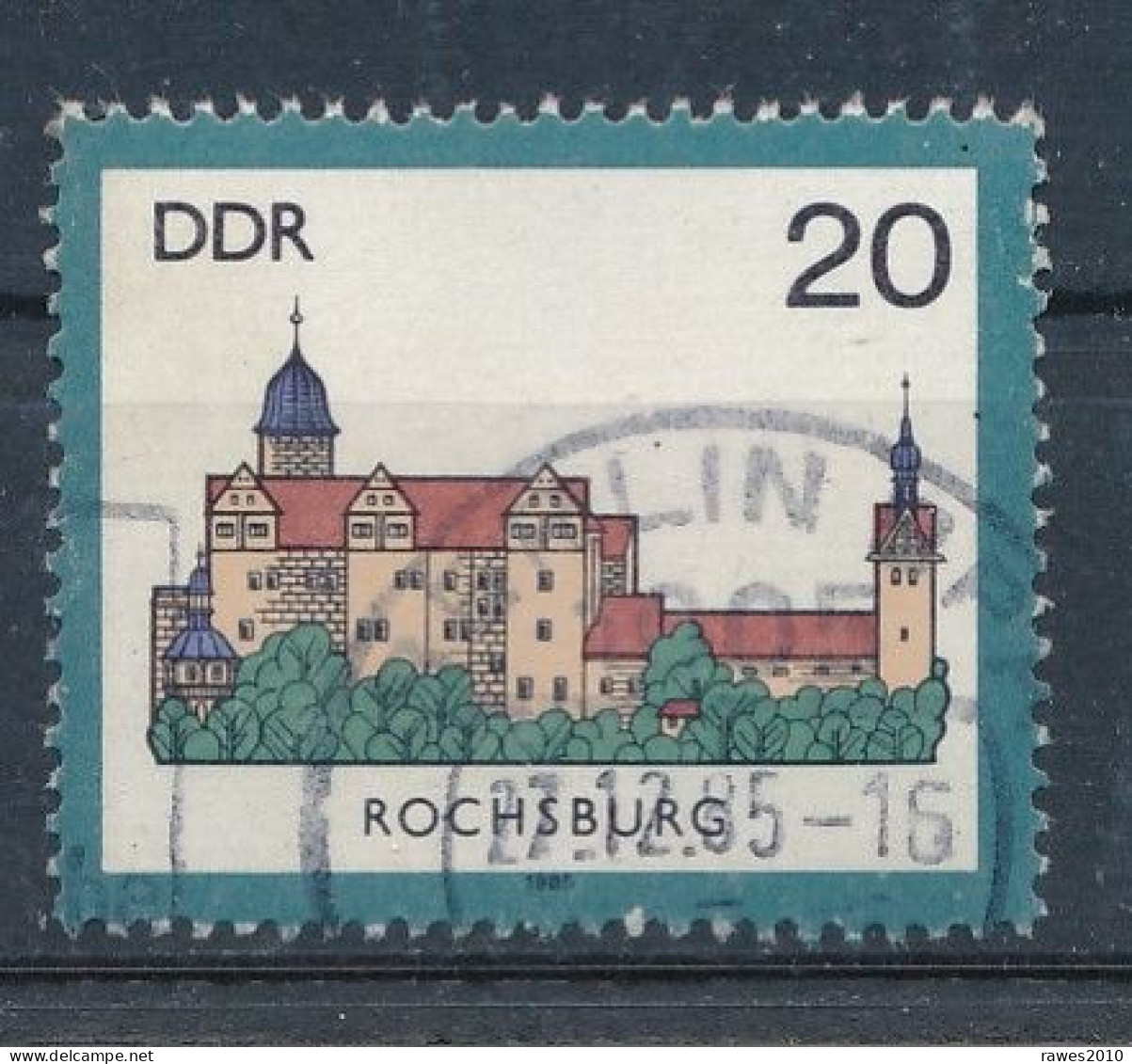 DDR Mi. 2977 Gest. Burg Rochsburg TGST Berlin - Used Stamps