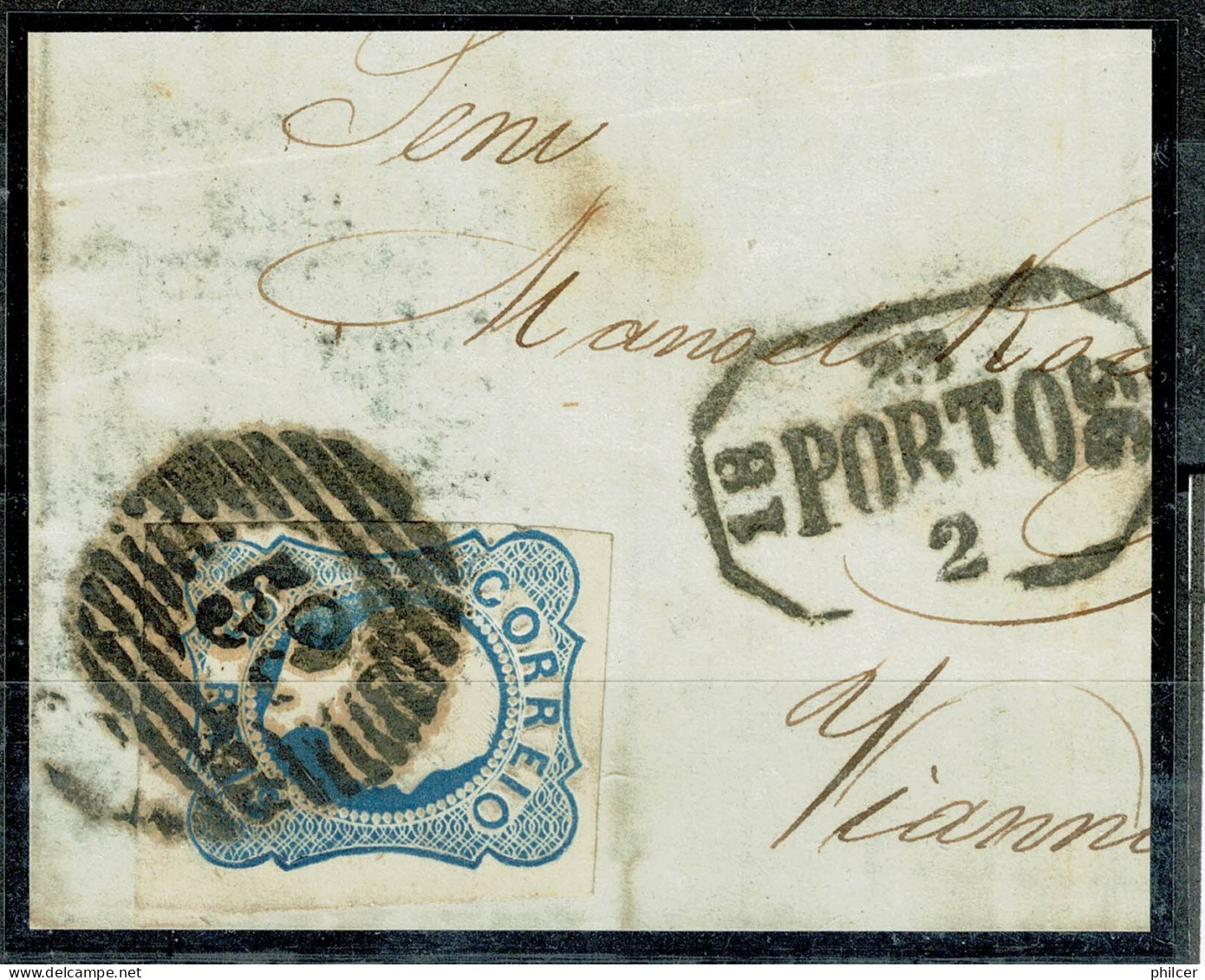 Portugal, 1855/6, # 6, Used - Gebruikt