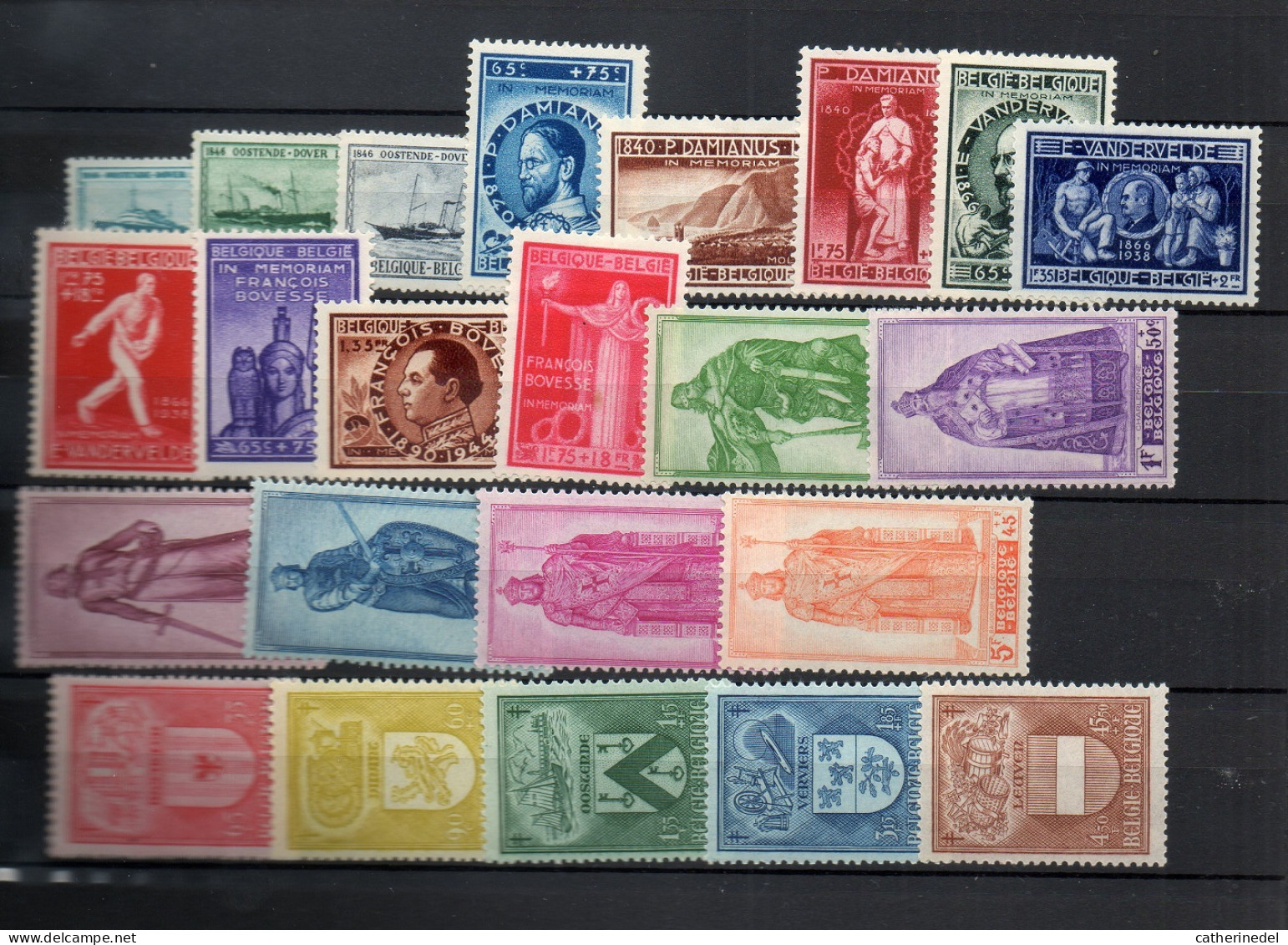 Année 1946 * Complète ( 23V) Sans Les Timbres Surchargés -10% - Jahressätze