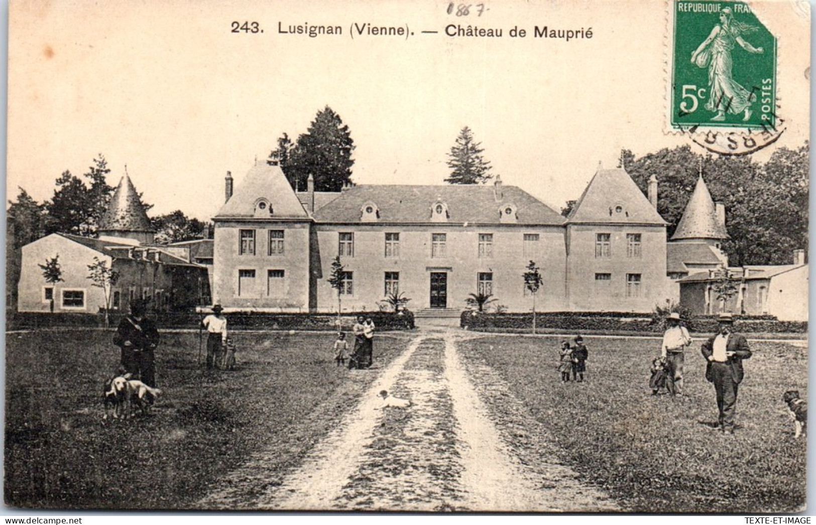 86 LUSIGNAN - Le CHATEAUde Mauprie  - Lusignan