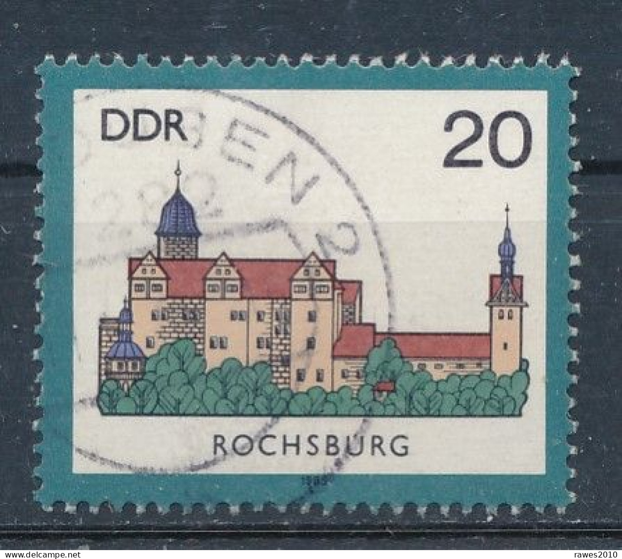 DDR Mi. 2977 Gest. Burg Rochsburg - Castelli