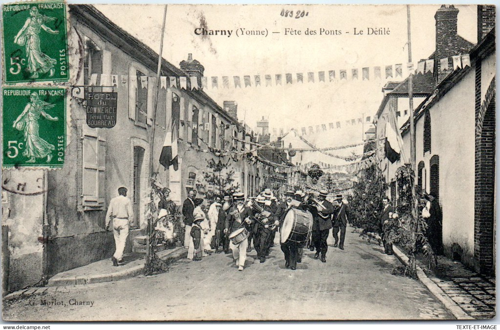 89 CHARNY - Fetes Des Ponts, Le Defile  - Charny
