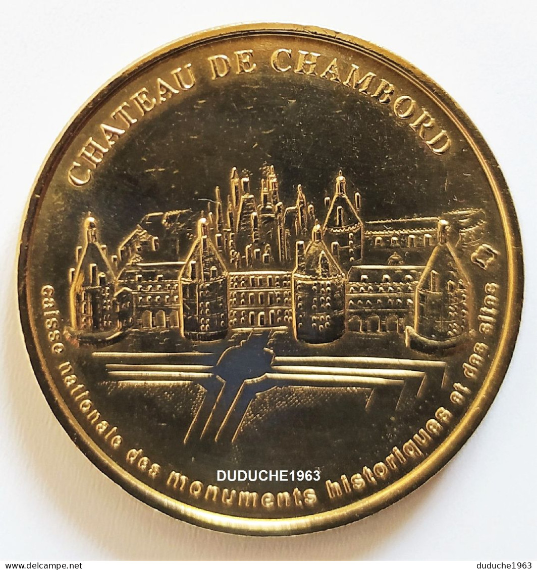 Monnaie De Paris 41. Château De Chambord 1998 - Non-datés