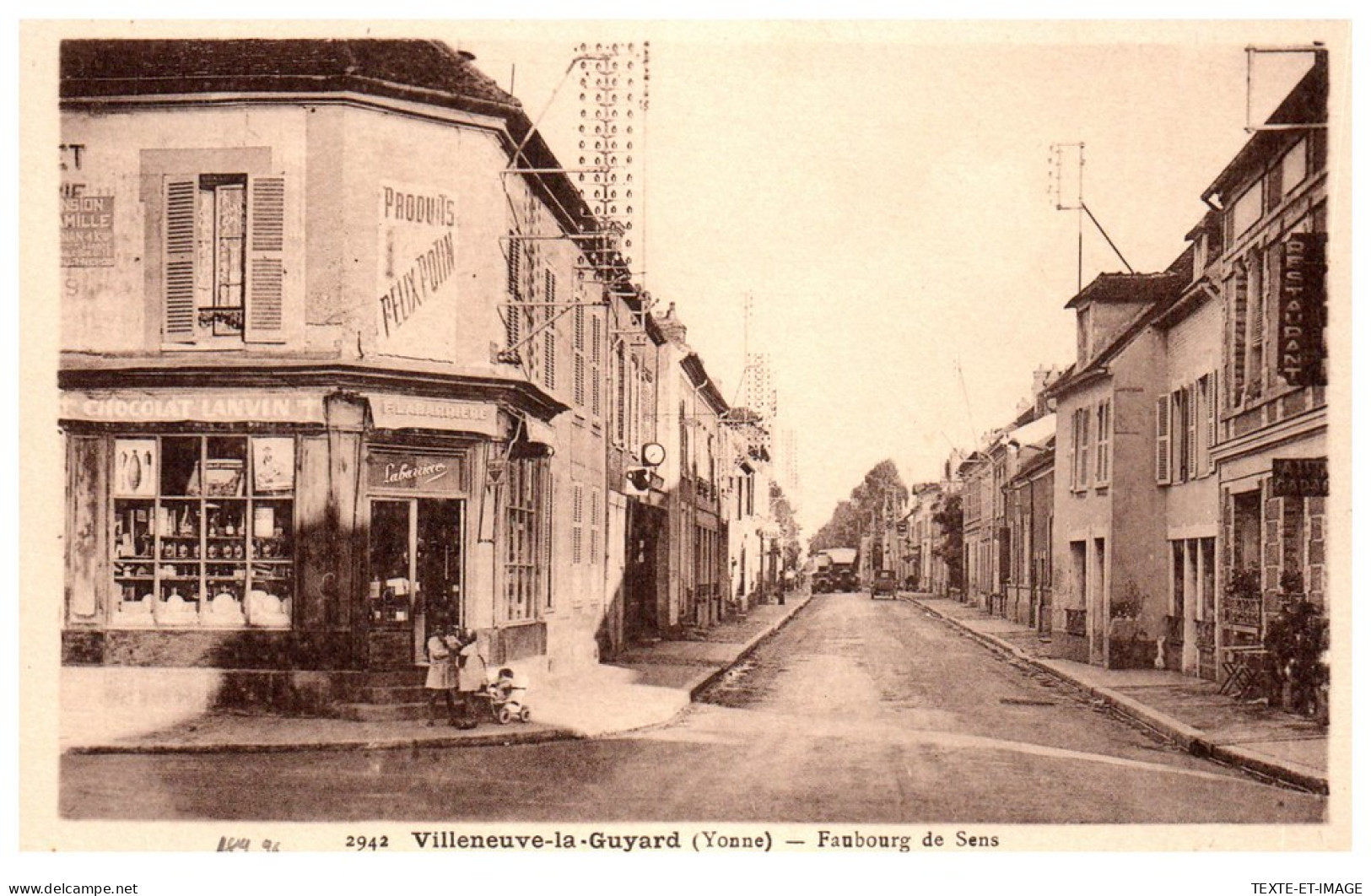 89 VILLENEUVE LA GUYARD - Faubourg De Sens  - Villeneuve-la-Guyard
