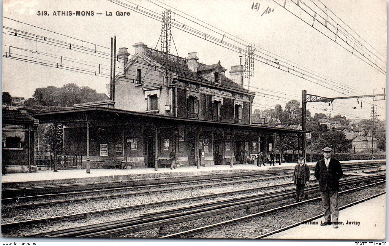 91 ATHIS MONS - La Gare  - Athis Mons