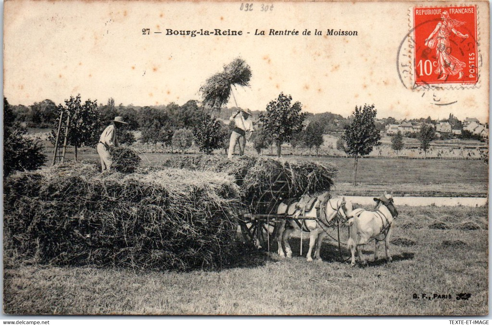 92 BOURG LA REINE - La Rentee De La Moisson. - Bourg La Reine