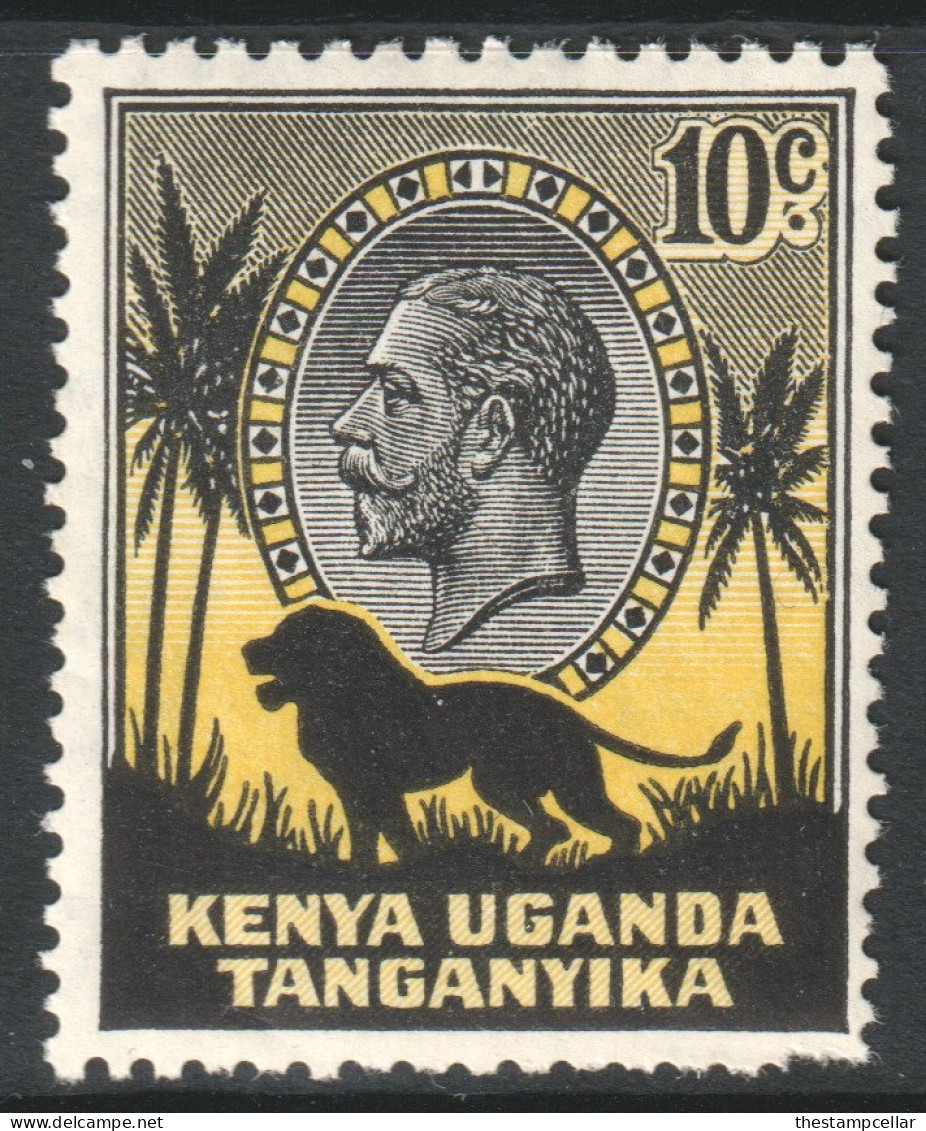 KUT Kenya And Uganda Scott 48 - SG112, 1935 George V 10c MH* - Kenya, Uganda & Tanganyika