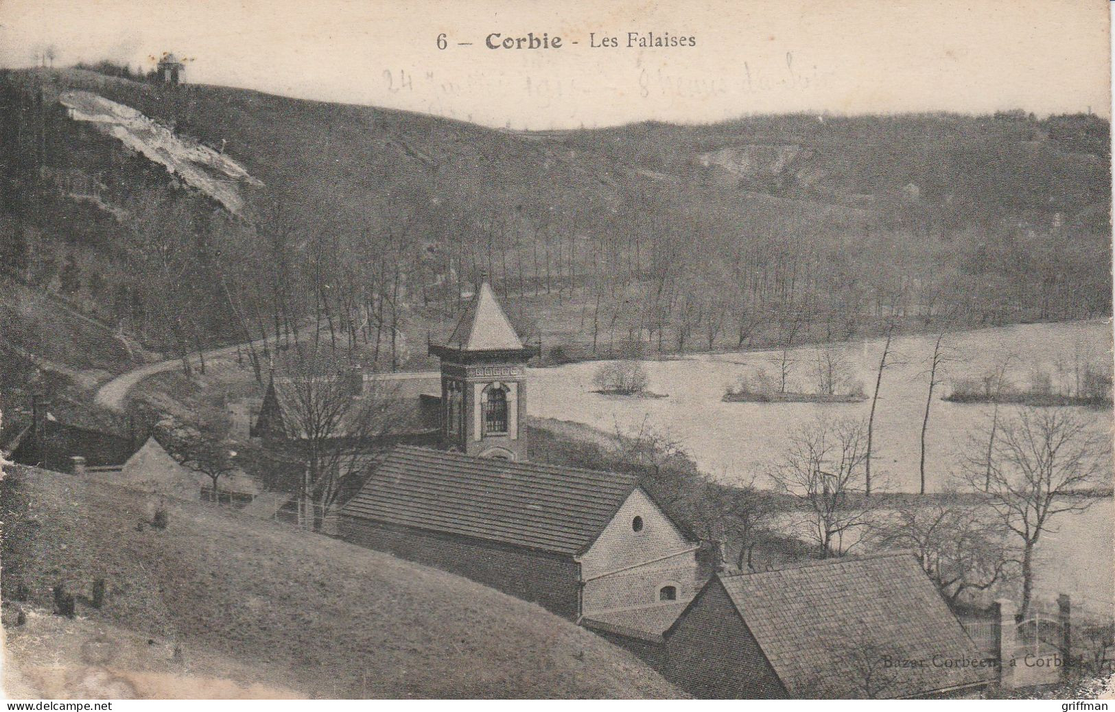 CORBIE LES FALAISES 1915 TBE - Corbie