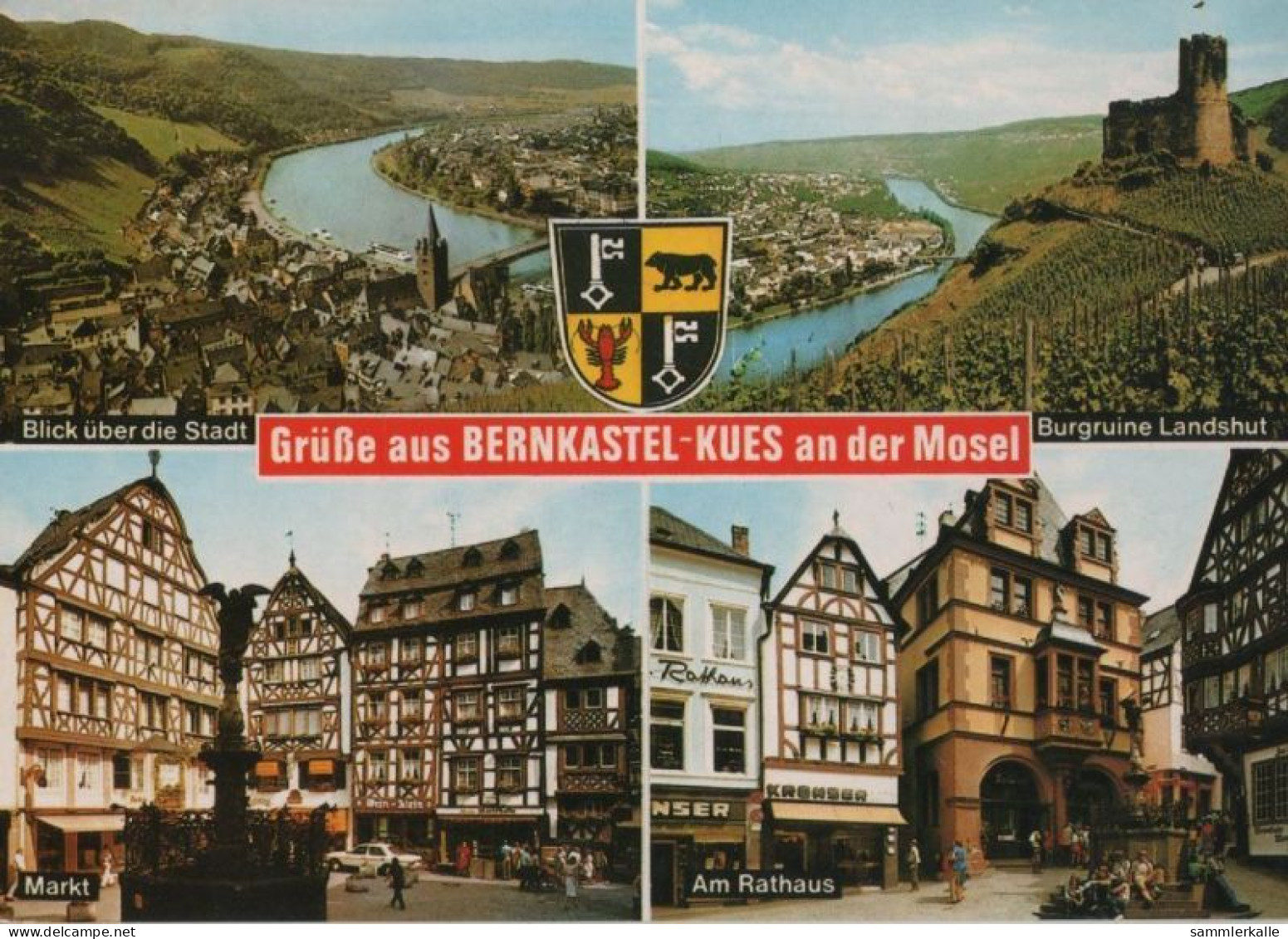 75633 - Bernkastel-Kues - 4 Teilbilder - 1985 - Bernkastel-Kues