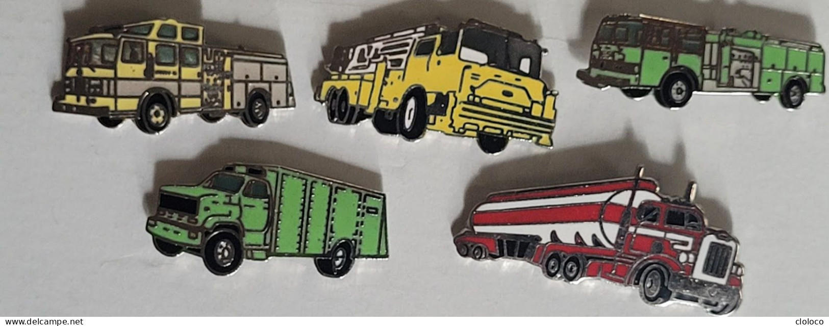 PINS PIN CAMIONS PIN TRUCK COLLECTION 5 PINS - Alimentation