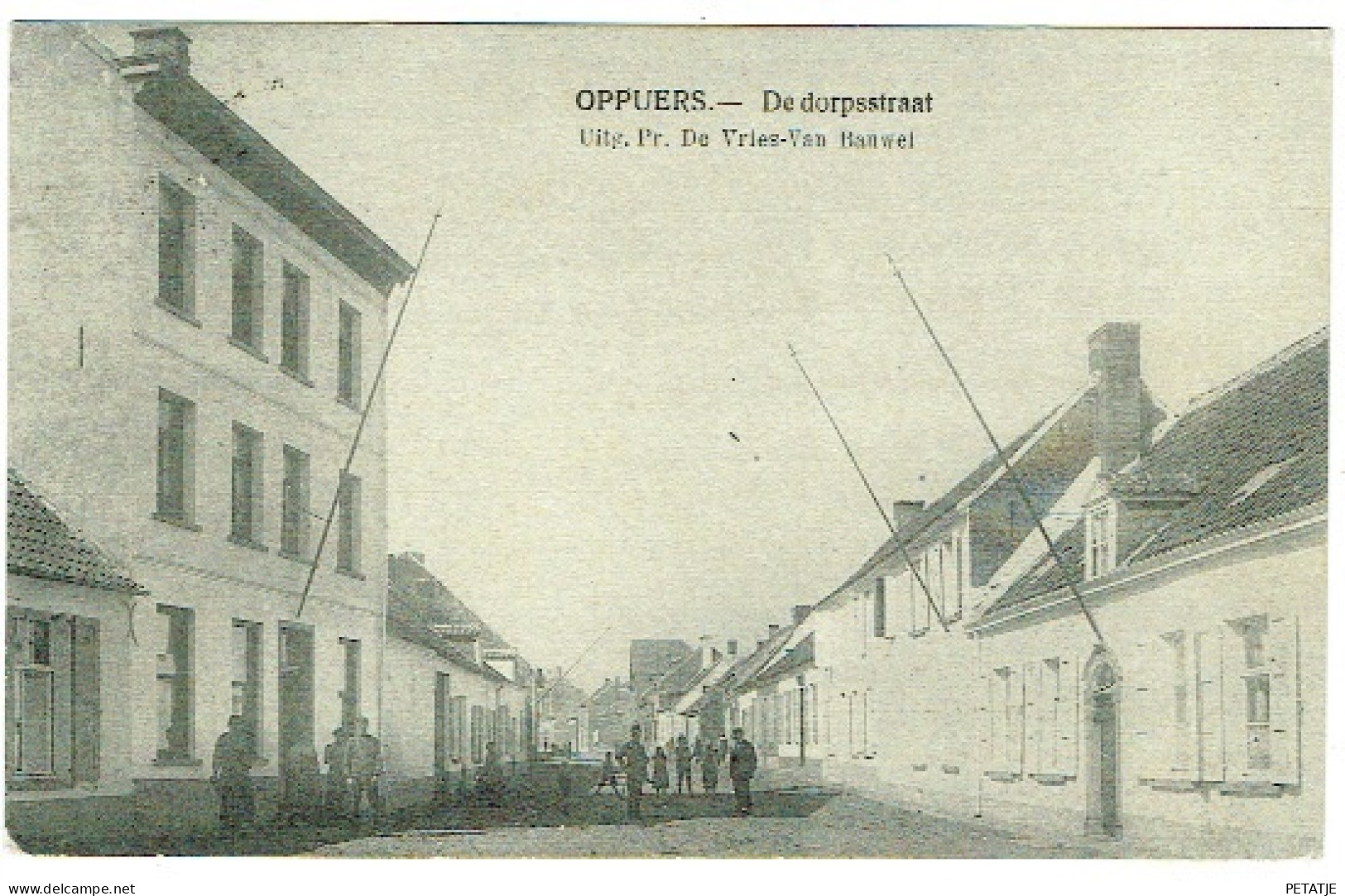 Oppuers , Dorpstraat - Puurs