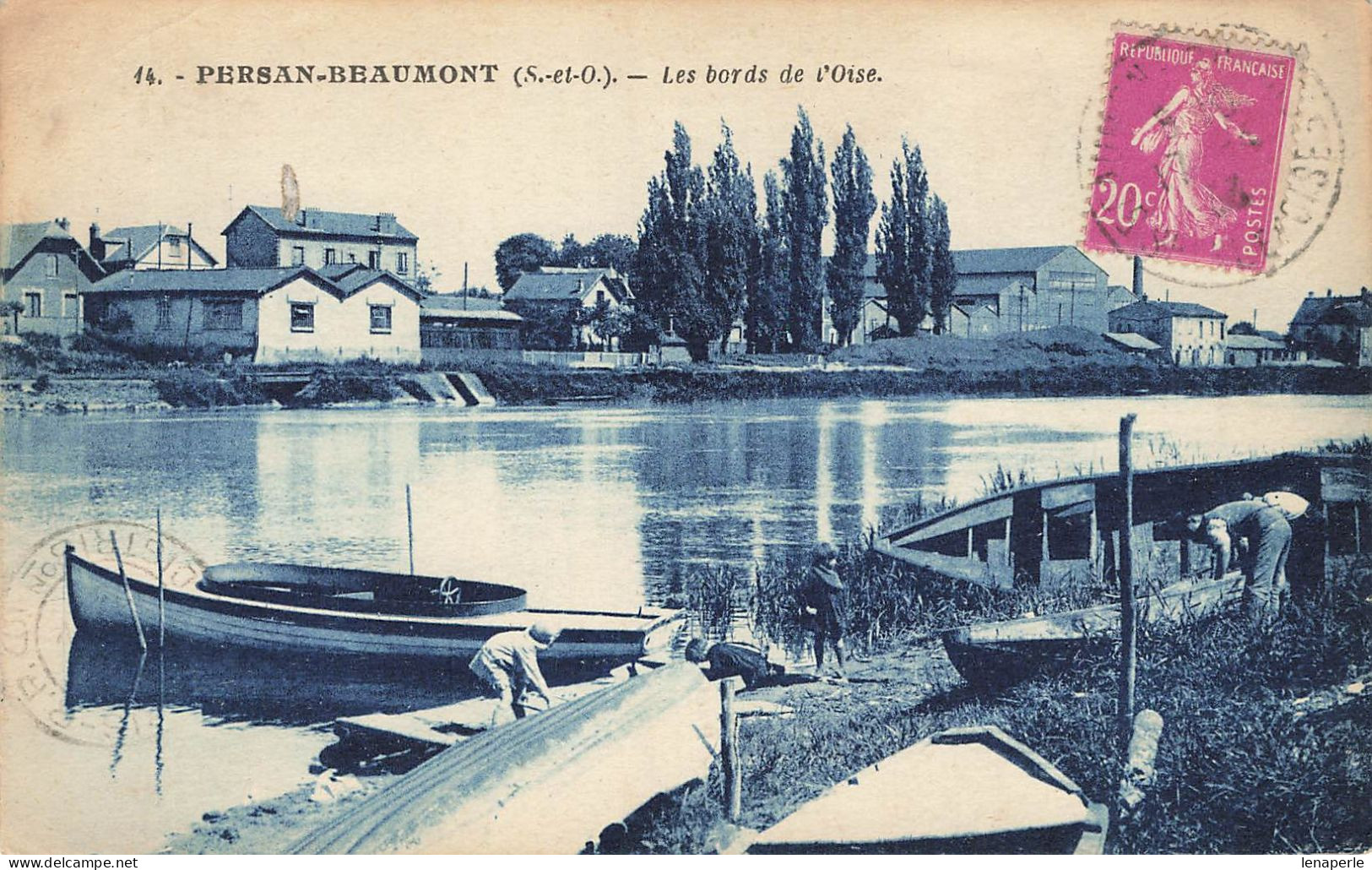D5252 Persan Beaumont Les Bords De L'Oise - Persan