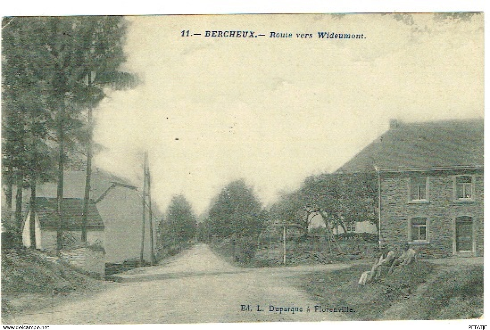 Bercheux , Route Vers Wideumont - Vaux-sur-Sûre