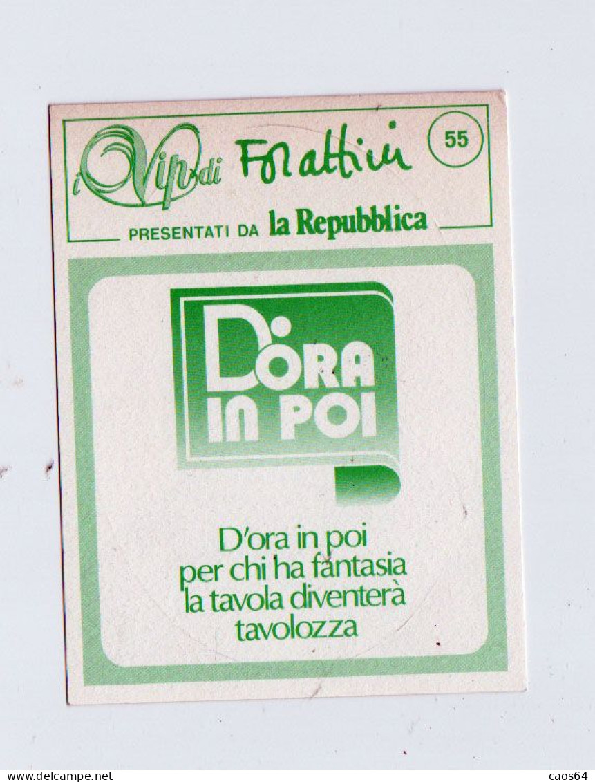 Carlo Azeglio Ciampi I Vip Di FORATTINI LA REPUBBLICA N. 55  STICKER    NEW  FIGURINA - Sonstige & Ohne Zuordnung