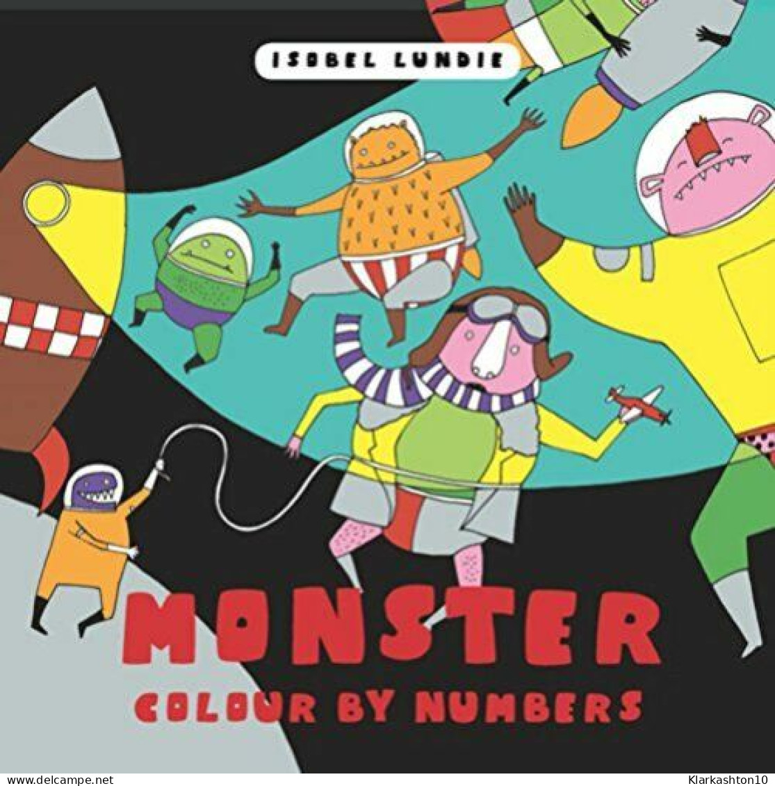 Colour By Numbers: Monster Mayhem - Autres & Non Classés