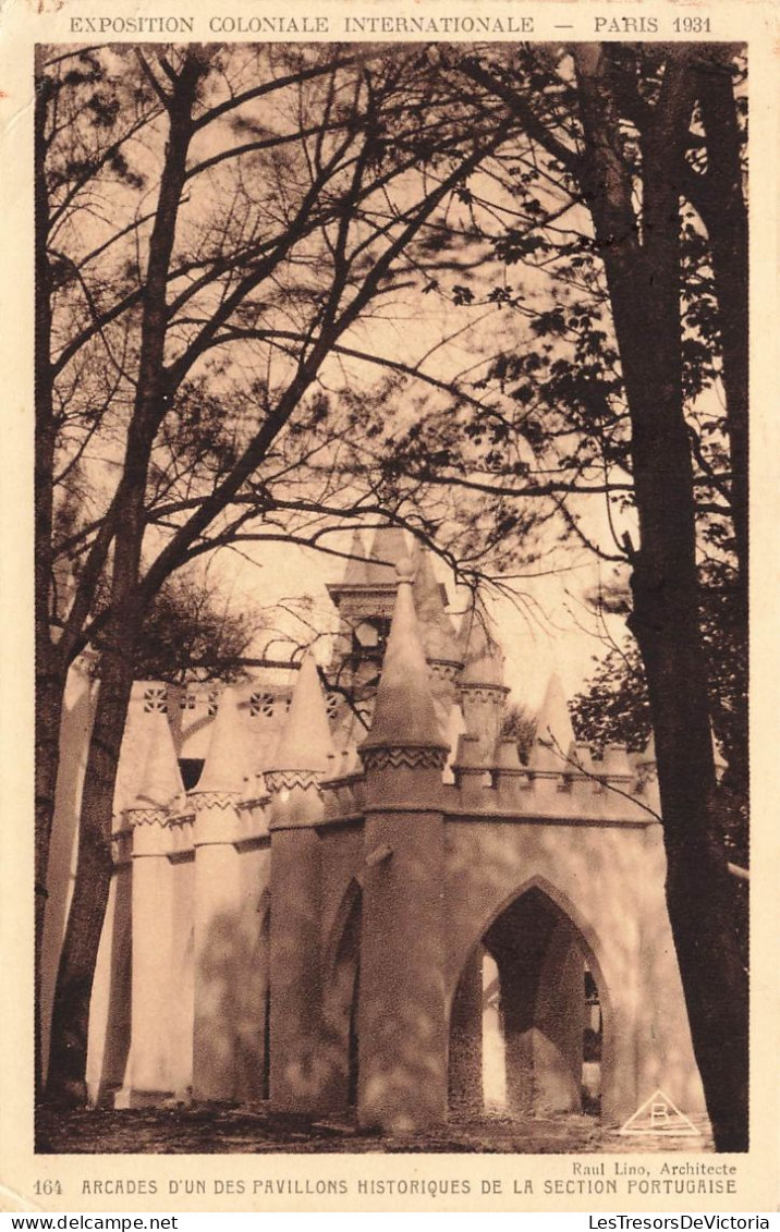 FRANCE - Exposition Coloniale Internationale - Paris 1931 - Arcade D'un Des Pavillons Historique- Carte Postale Ancienne - Tentoonstellingen