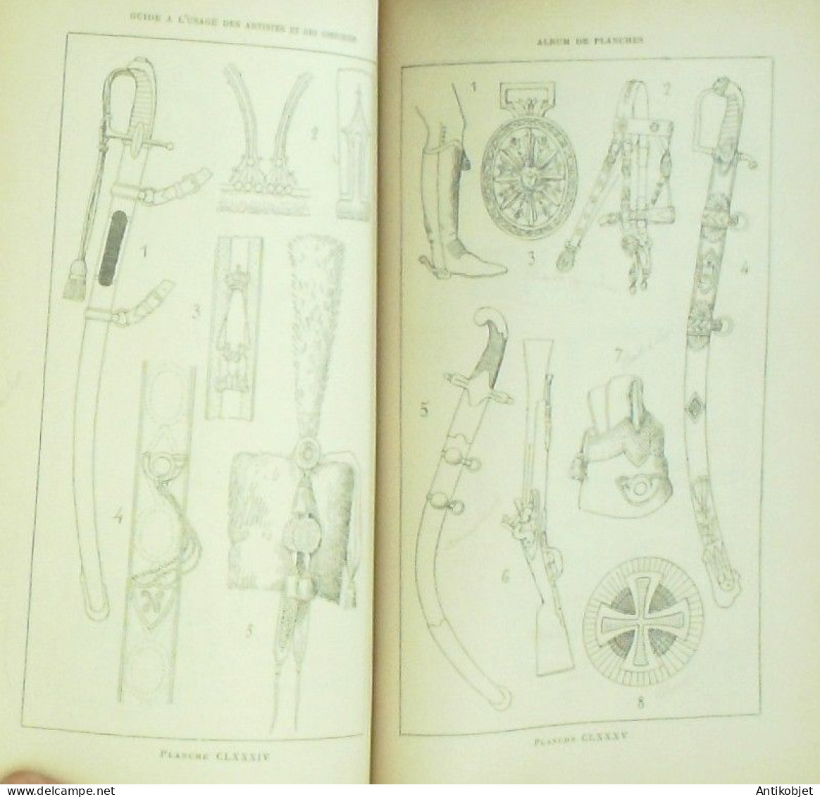 Guide à L'usage Des Artistes Et Costumiers H Malibran 1907 Rare - Moda