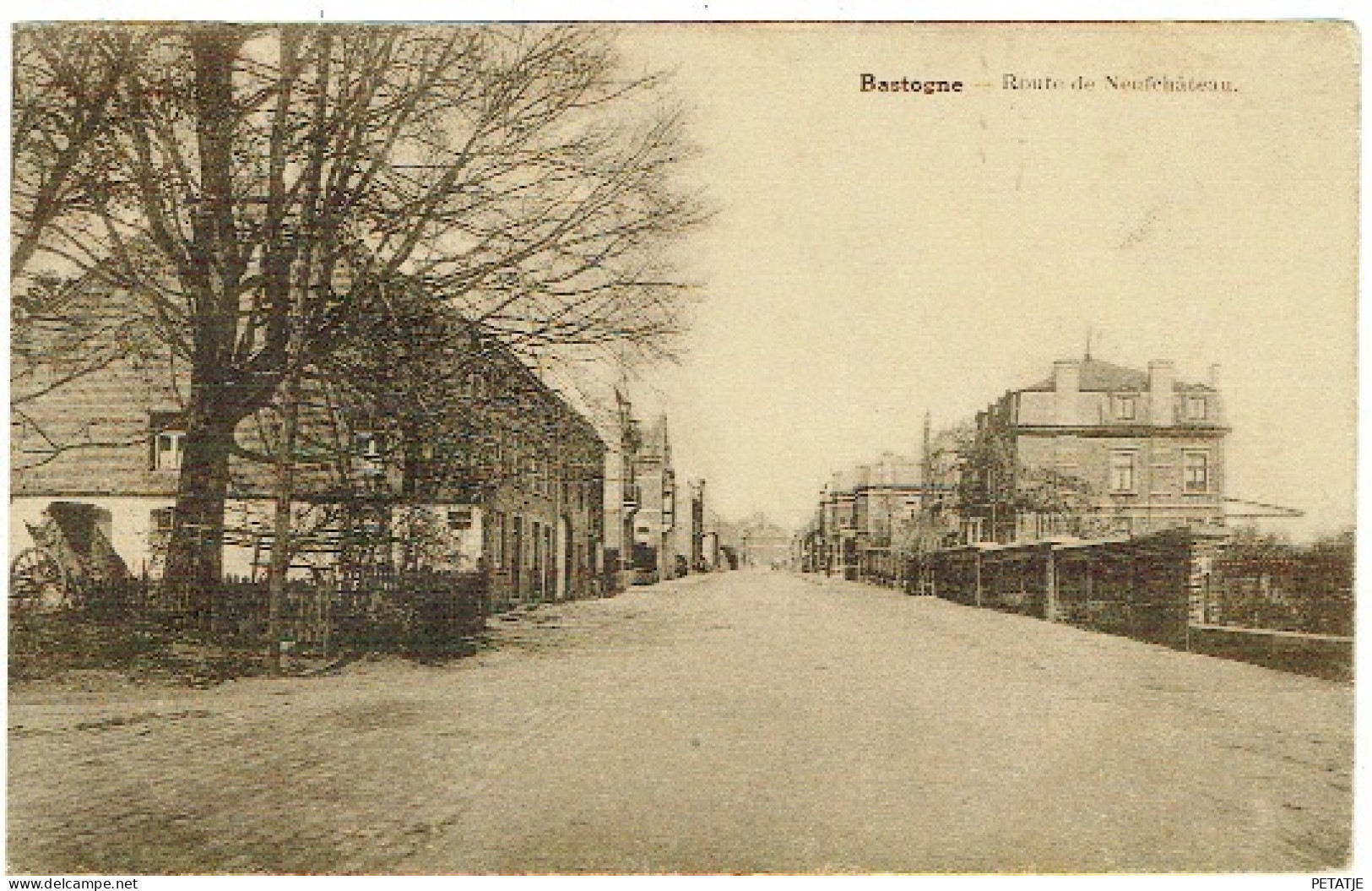 Bastogne , Route De Neufchâteau - Bastogne