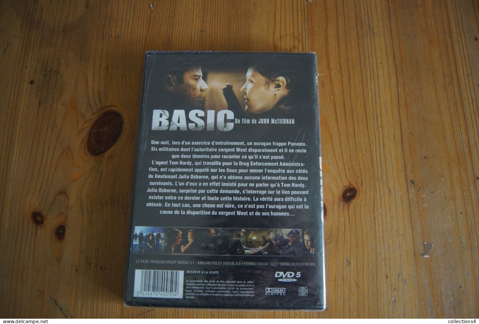 BASIC JOHN TRAVOLTA SAMUEL L JACKSON DVD NEUF SCELLE  SORTIE 2003 - Action, Aventure