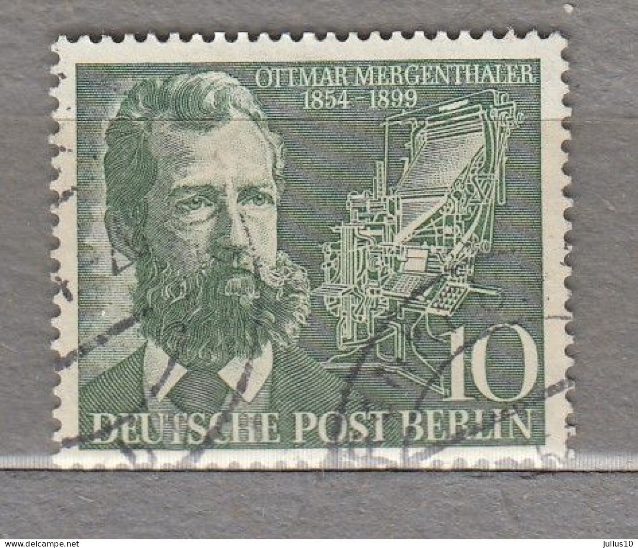 GERMANY BERLIN 1954 Used (o) Mi 117 #33974 - Used Stamps