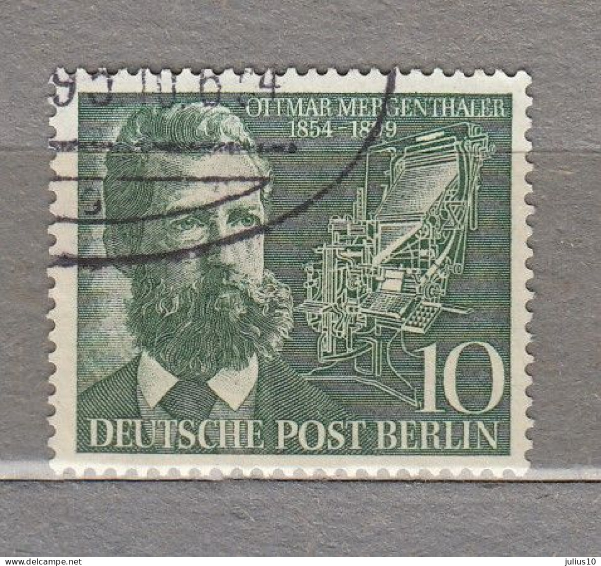 GERMANY BERLIN 1954 Used (o) Mi 117 #33975 - Used Stamps