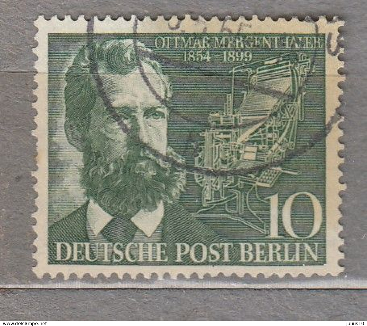 GERMANY BERLIN 1954 Used (o) Mi 117 #33976 - Used Stamps