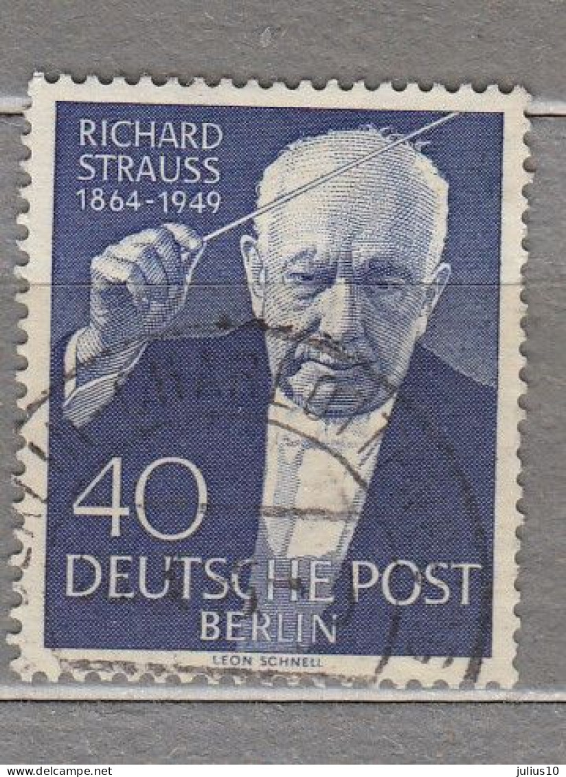 GERMANY BERLIN 1954 Used (o) Mi 124 #33978 - Used Stamps