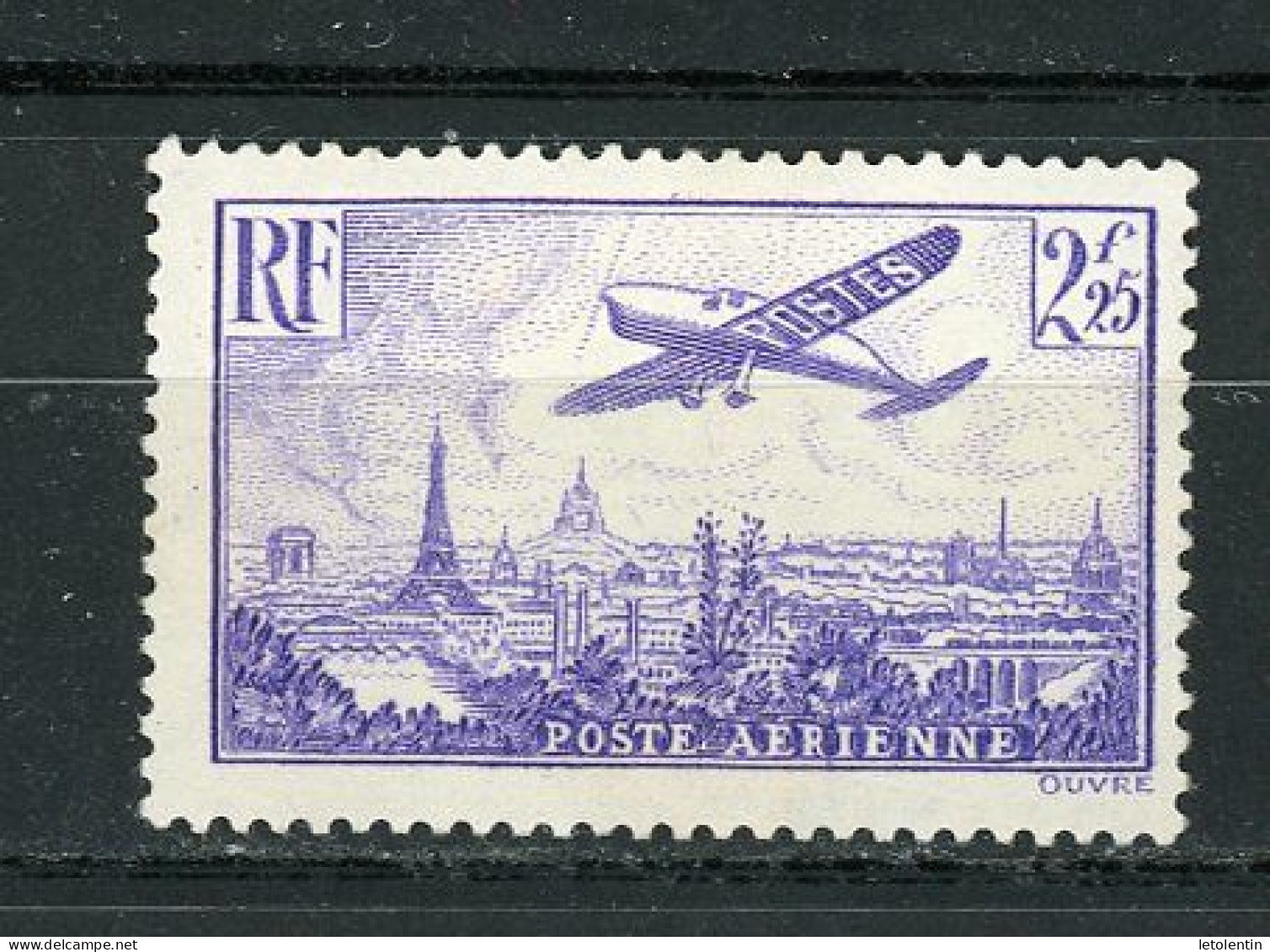 FRANCE - POSTE AERIENNE - N° Yvert 10 (*) - 1927-1959 Neufs