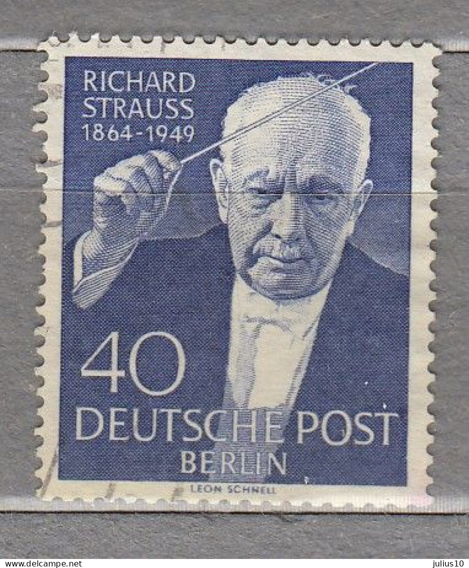 GERMANY BERLIN 1954 Used (o) Mi 124 #33980 - Used Stamps