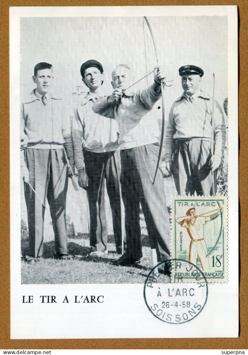 TIR A L'ARC : SOISSONS 1958 - Archery