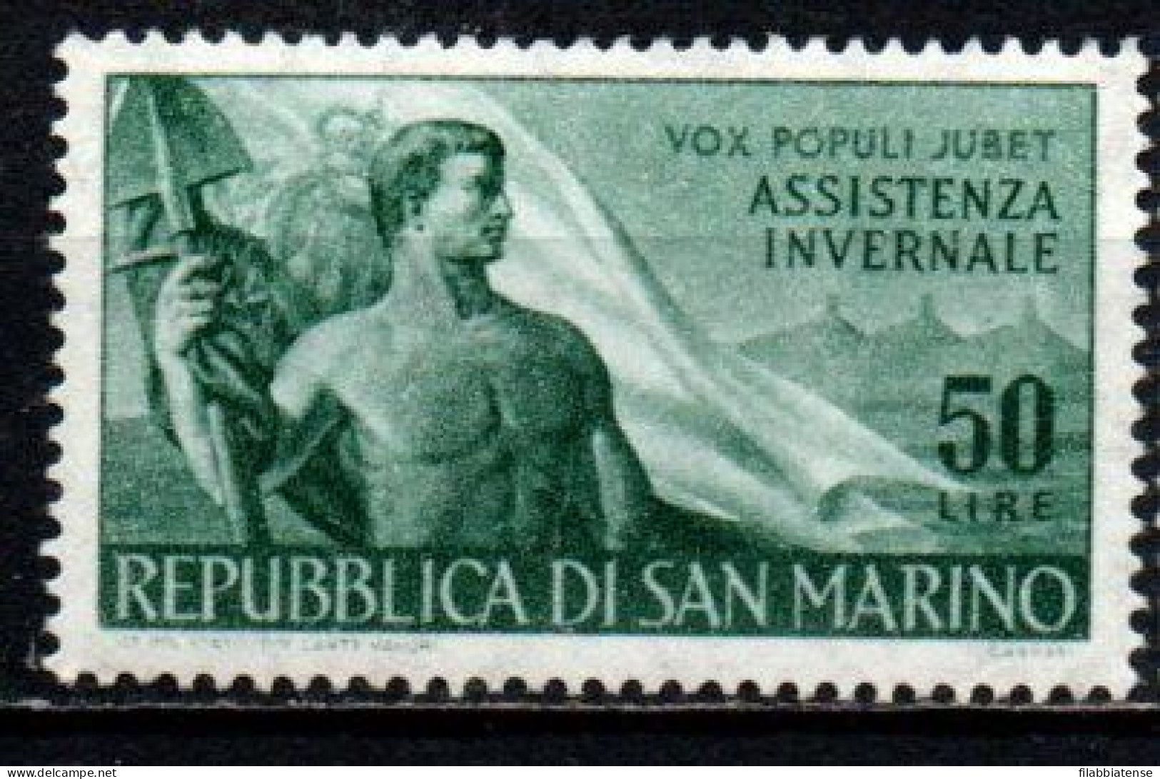 1956 - San Marino 438 Assistenza Invernale   ++++++ - Neufs