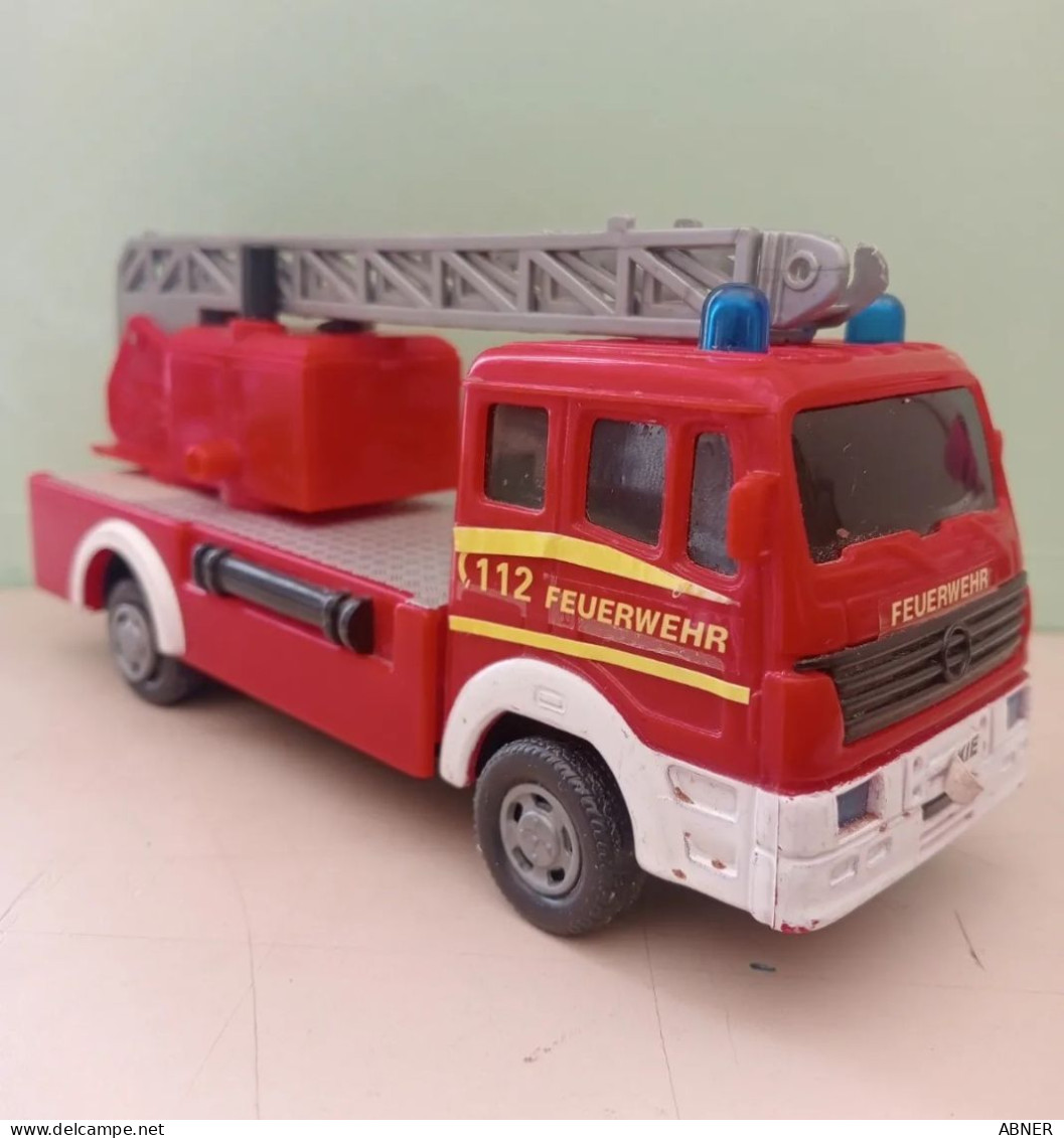 Camión De Bomberos Dickie Toys, De Pasta. - Andere & Zonder Classificatie